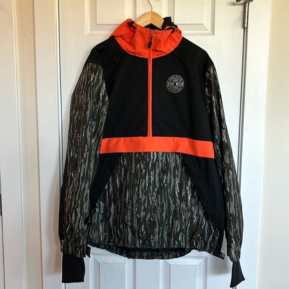 Airblaster Glacier Series Pullover Men’s Trenchover Jacket - Picture 1 of 3